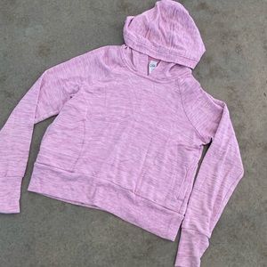 Athleta Girls Cropped Hoodie M 8 10